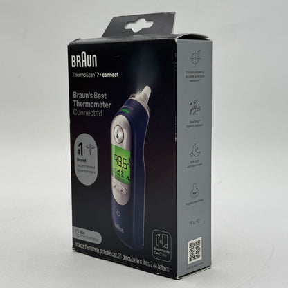 New Braun ThermoScan 7+ Connect Ear Thermometer IRT6575USV1