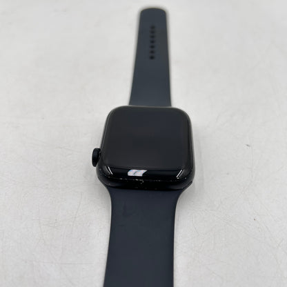 Unlocked Apple Watch SE 2nd Gen 44MM Midnight Aluminum Sport Band MXG23LL/A