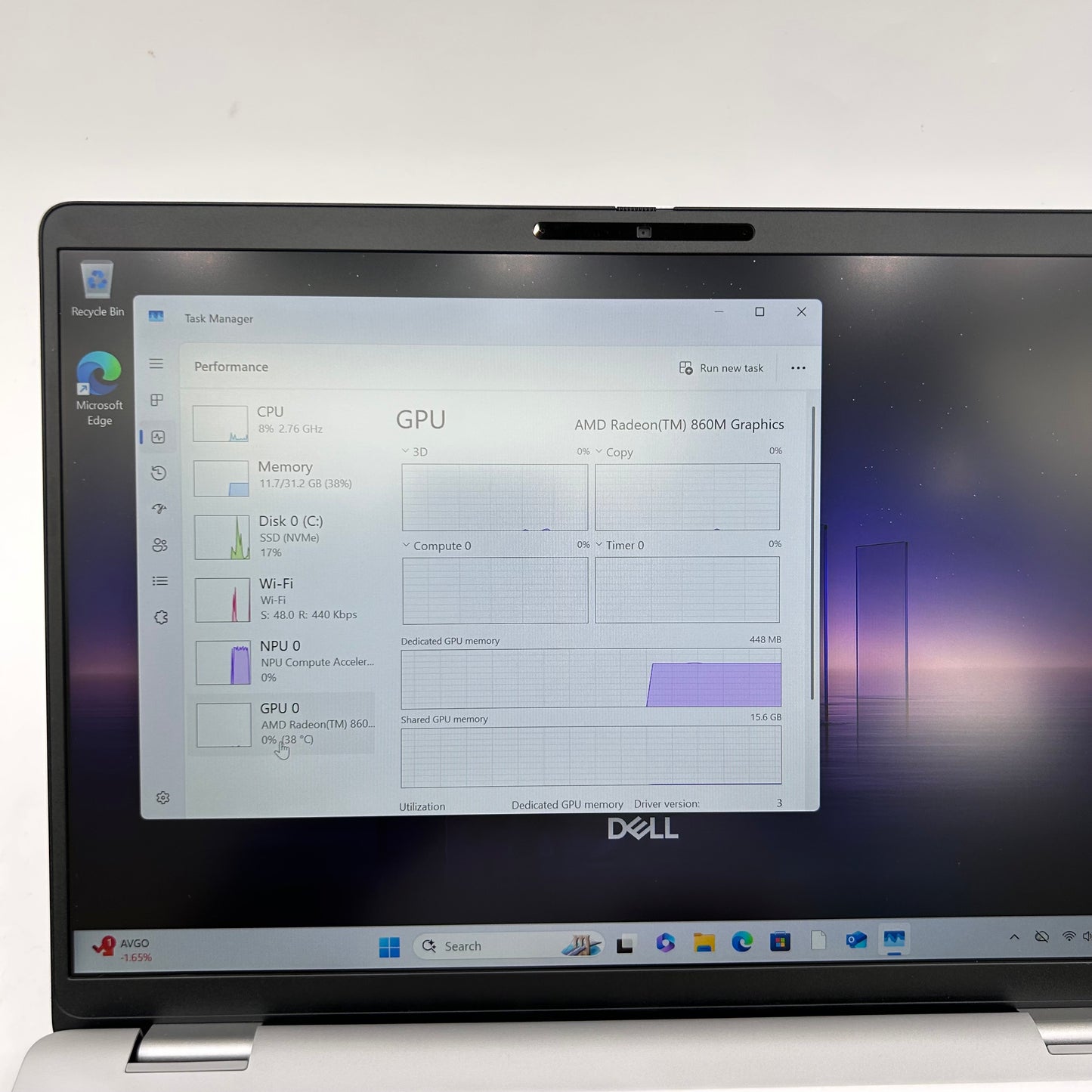 Dell Pro 14 Plus PB14255 14" Ryzen AI 7 Pro 350 2.0GHz 32GB RAM 512GB SSD