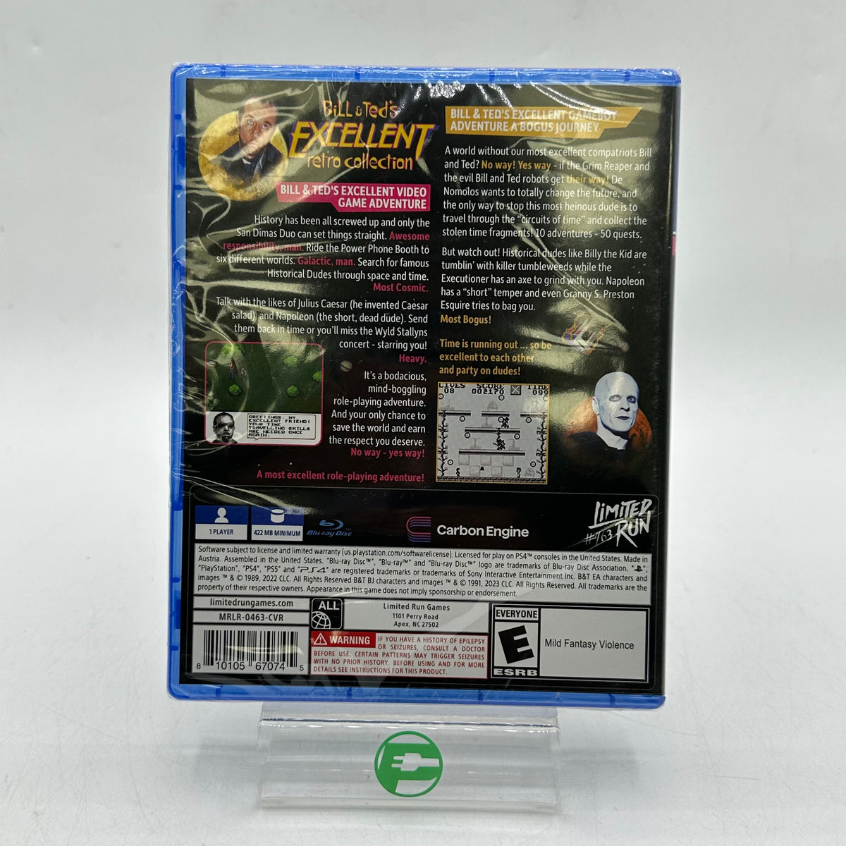 New Bill & Ted's Excellent Retro Collection (Sony PlayStation 4 PS4, 2021)