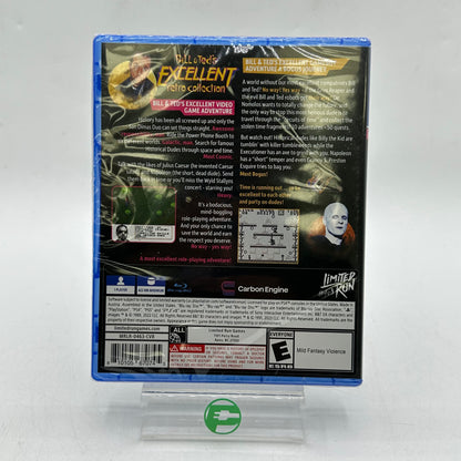 New Bill & Ted's Excellent Retro Collection (Sony PlayStation 4 PS4, 2021)