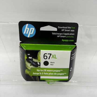 New HP 67XL 3YMS57AN Black Noir Ink Cartridge