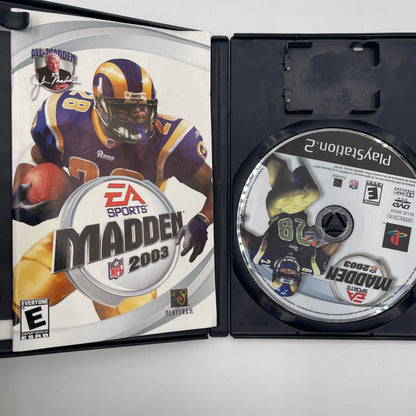 Lot of 5 Sony PlayStation 2 PS2 Games Madden 2001 | 2003 | 2004 | 2005 | 07