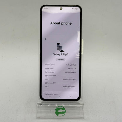Factory Unlocked Samsung Galaxy Z Flip6 12GB RAM 512GB SM-F741U1 Silver Shadow