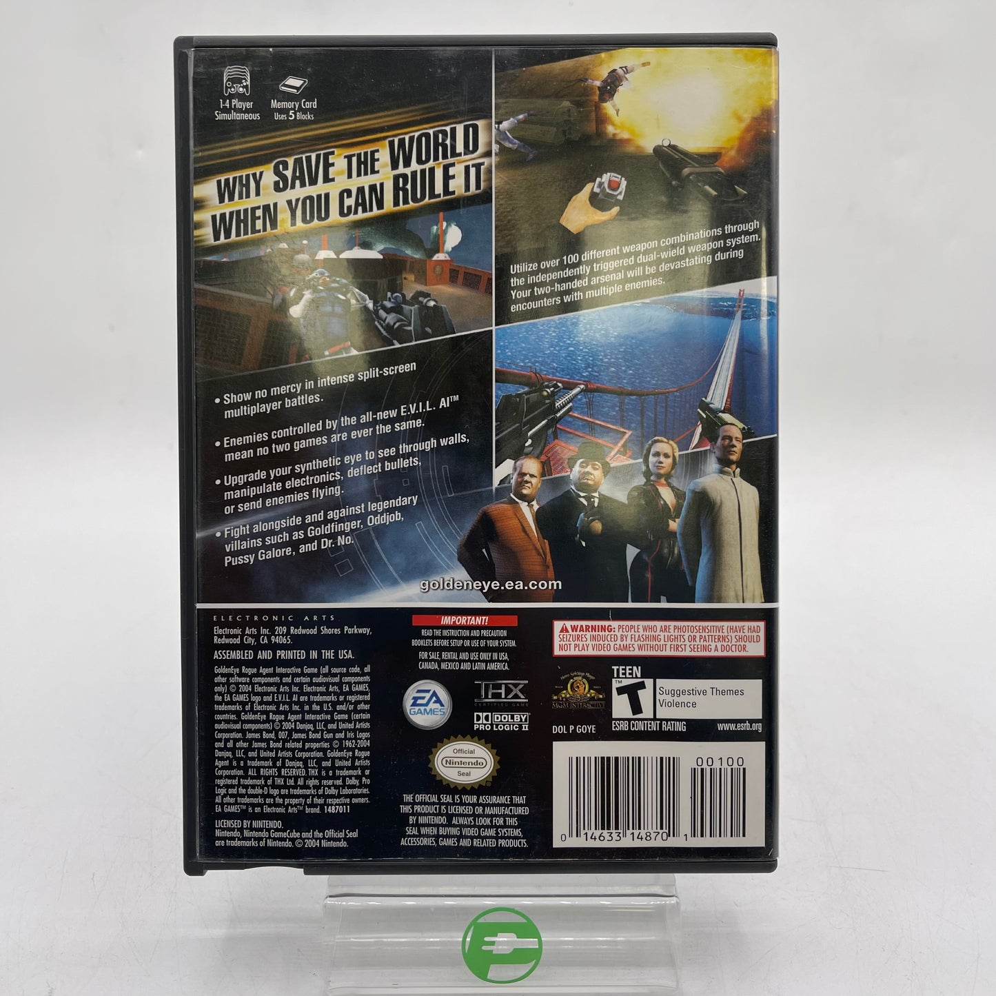Goldeneye Rogue Agent 007 (GameCube, 2004)