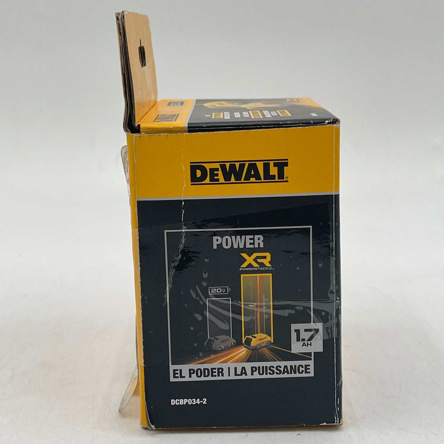 New DeWalt DCBP034-2 20V MAX XR PowerStack Battery - 2 Pack