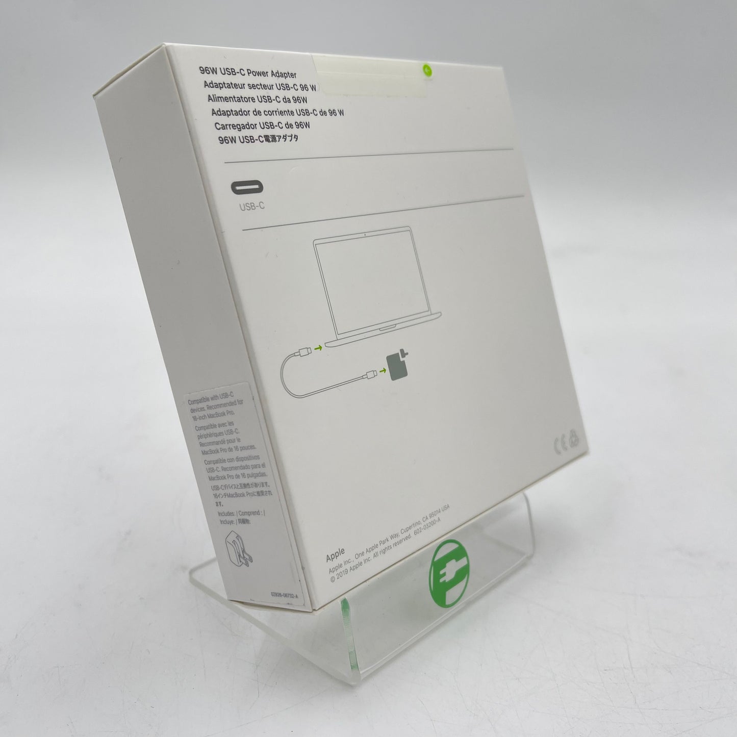 New Apple 96W USB-C White A2166 Power Adapter