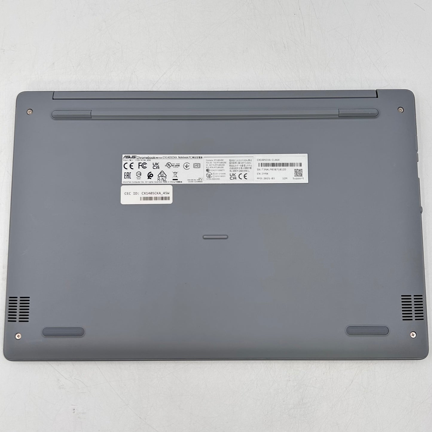Asus Chromebook CX1 CX1405CKA-CL464 14" Celeron N4500 1.1GHz 4GB RAM 64GB SSD