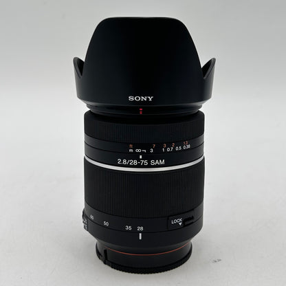 Sony A 28-75mm f/2.8 SAM A-Mount Full-Frame SAL2875 Zoom Lens