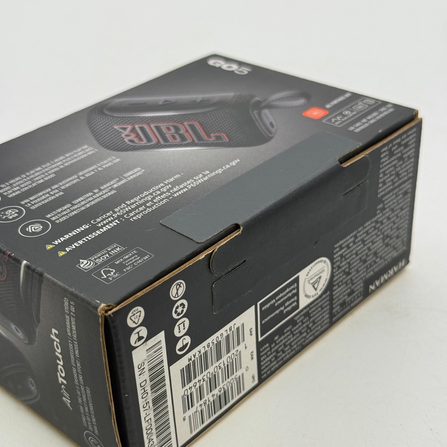 New JBL Go 5 Portable Wireless Bluetooth Speaker Black JBLGO5BLKAM