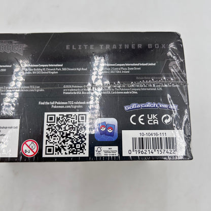 New Pokemon TCG Mega Evolution: Pitch Black  Elite Trainer Box