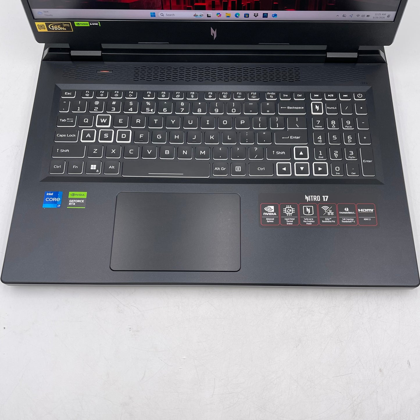 Acer Nitro 17 17.3" i7-13700H 2.4GHz 16GB RAM 1TB SSD GeForce RTX 4060