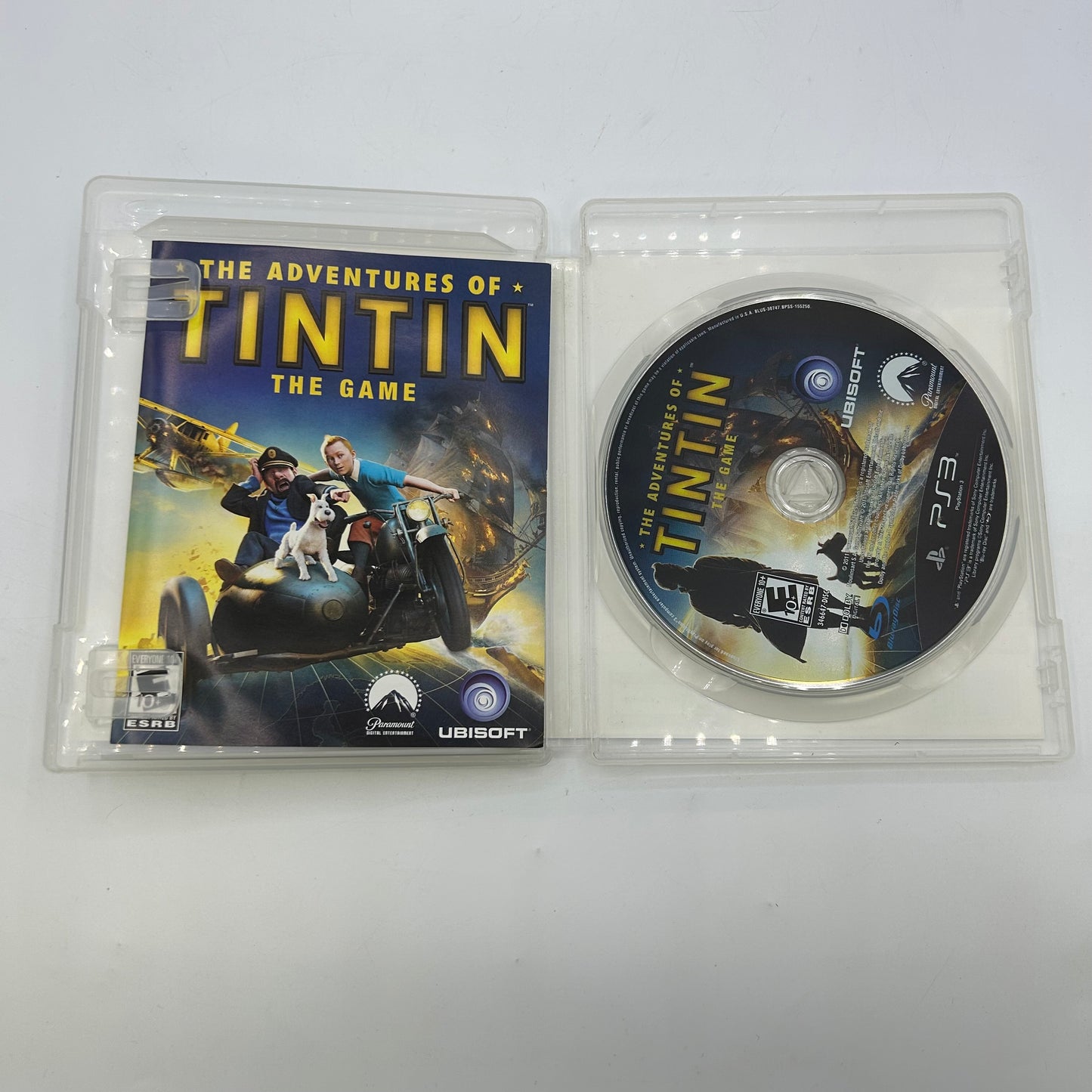 The Adventures of Tintin The Game (Sony PlayStation 3 PS3, 2011)