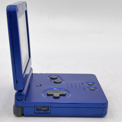 Nintendo Game Boy Advance SP Handheld Game Console Only AGS-001 Cobalt Blue