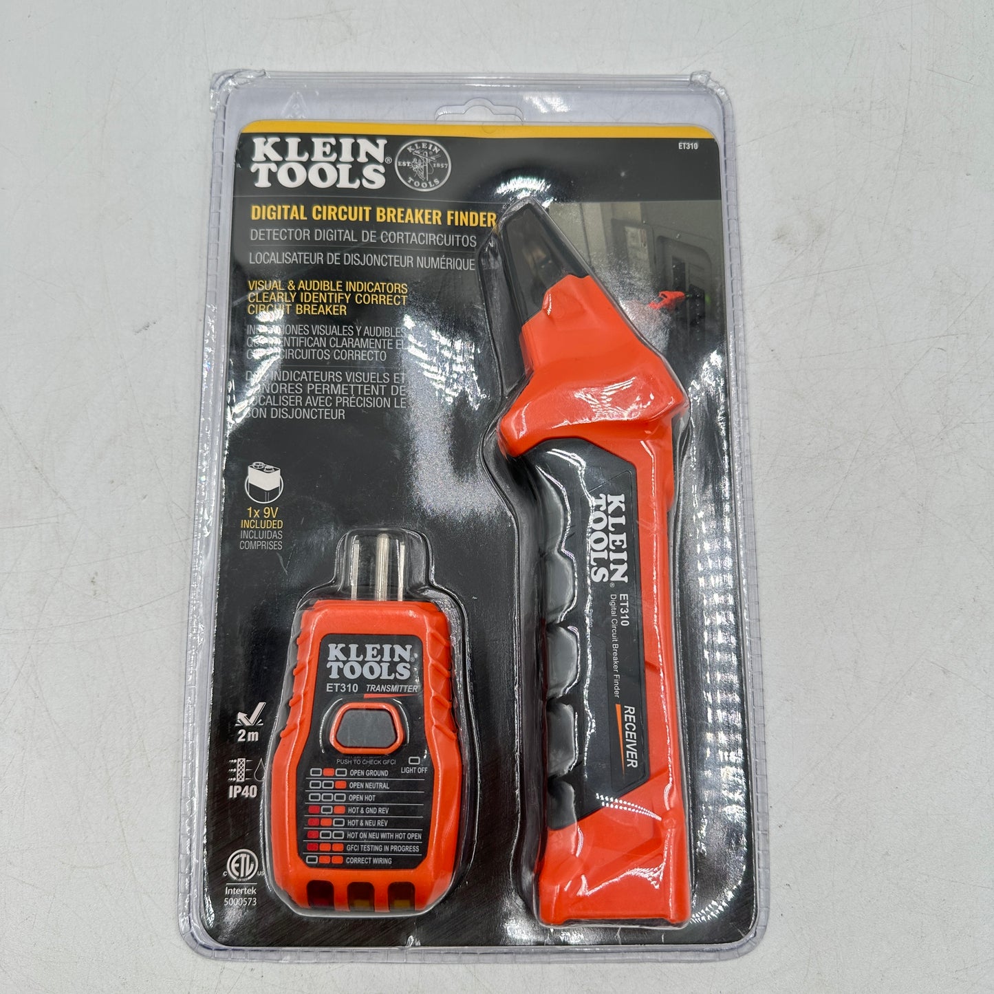 New Klein Tools ET310 90-120V AC  Digital Circuit Breaker Finder