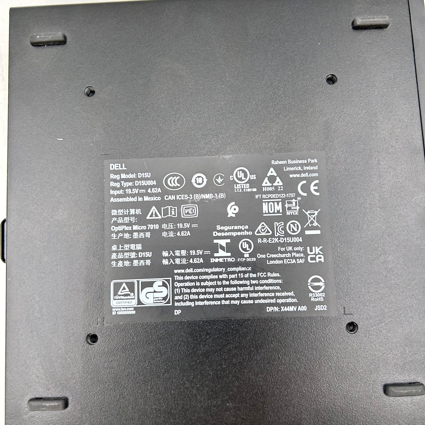 Dell OptiPlex 7010 D15U Core i5-13500T 1.60GHz 16GB RAM 256GB SSD