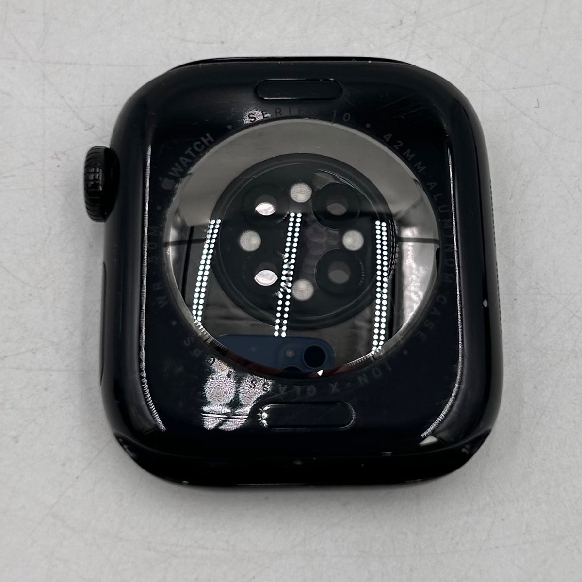 GPS Only Apple Watch Series 10 42MM Black Aluminum Black Solo Loop MWWX3LW/A