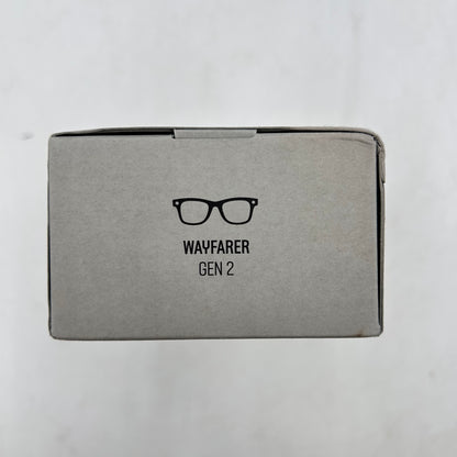 New Ray-Ban Meta Wayfarer Gen 2 Shiny Black Standard RW4012 601 AI Smart Glasses