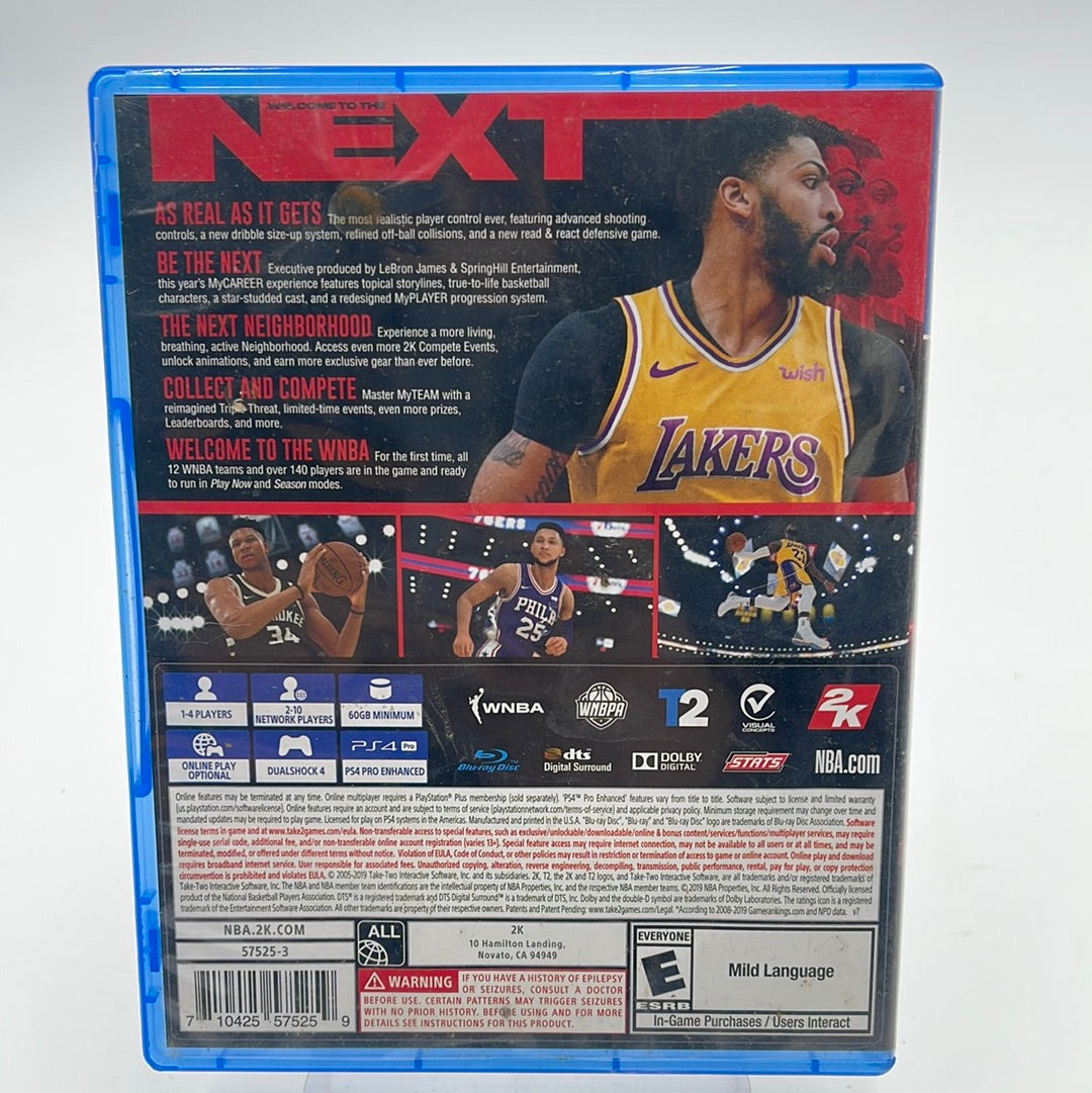 NBA 2K20  (Playstation 4,  2019)