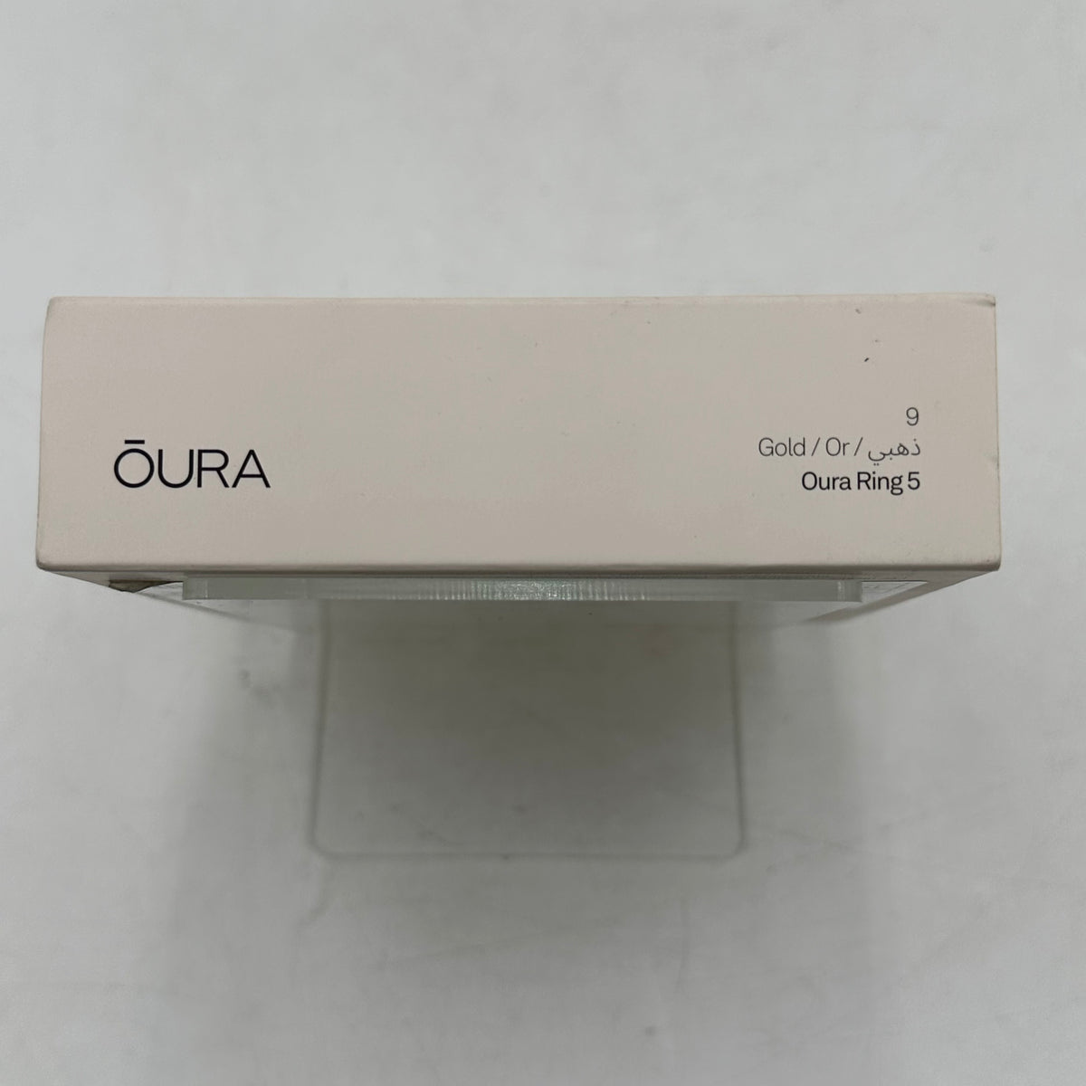 New Oura Ring Gen 5 Size 9 Gold Titanium Smart Ring JZ90-61616-09
