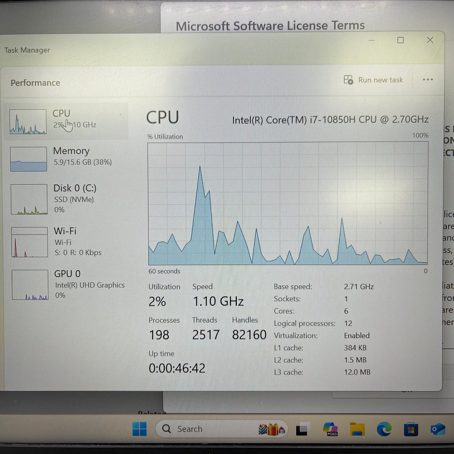 Dell Latitude 5411 14" i7-10850H vPro 2.7GHz 16GB RAM 512GB SSD