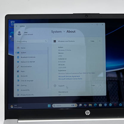 HP Laptop 15-FD0005DX 15.6" i5-1235U 1.3GHz 8GB RAM 512GB SSD