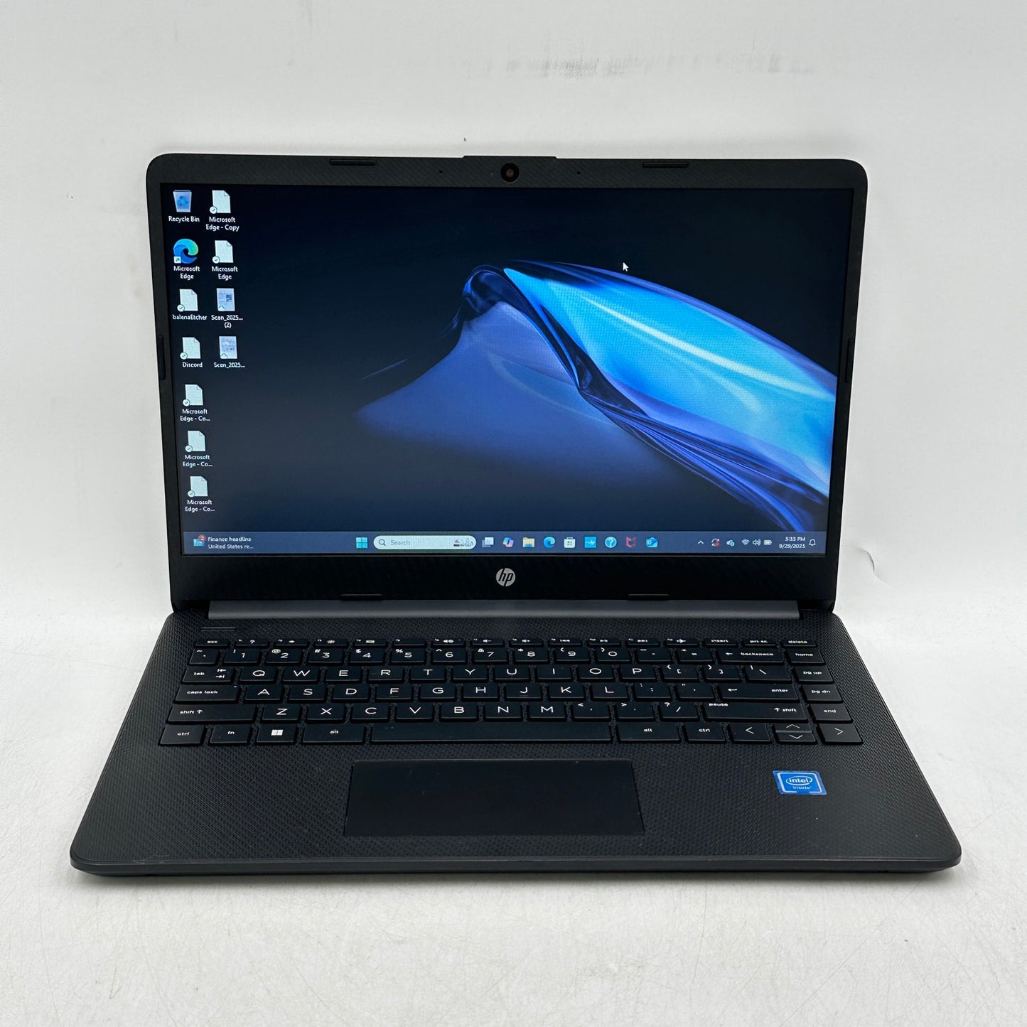 HP Laptop 14-DQ0761DX 14" Celeron N4120 1.1GHz 4GB RAM 128GB eMMc