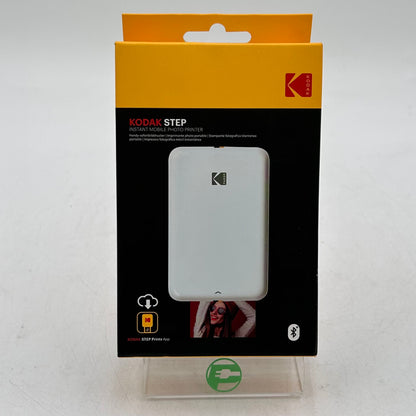 New Kodak Step Instant Mobile Photo Printer White RODMP20AMZW