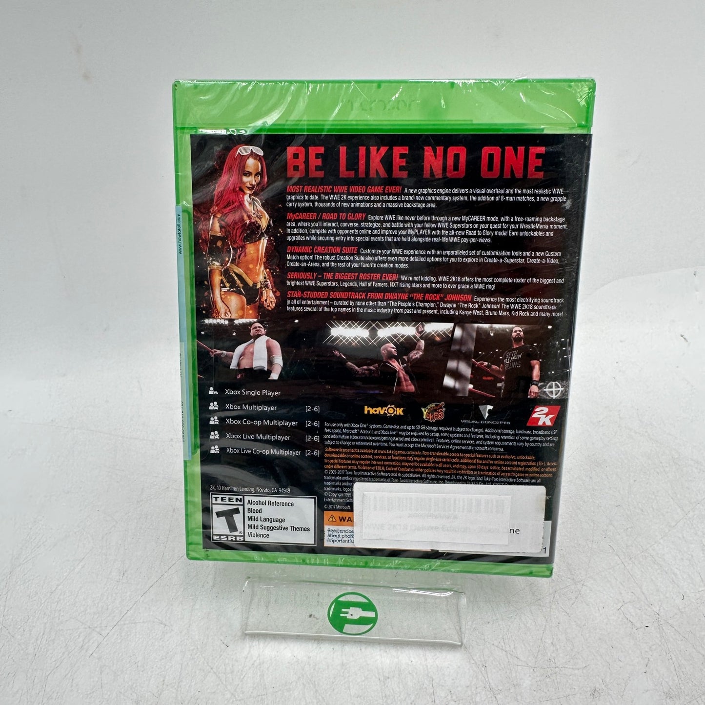 New WWE 2K18 Deluxe Edition (Microsoft Xbox One, 2017)