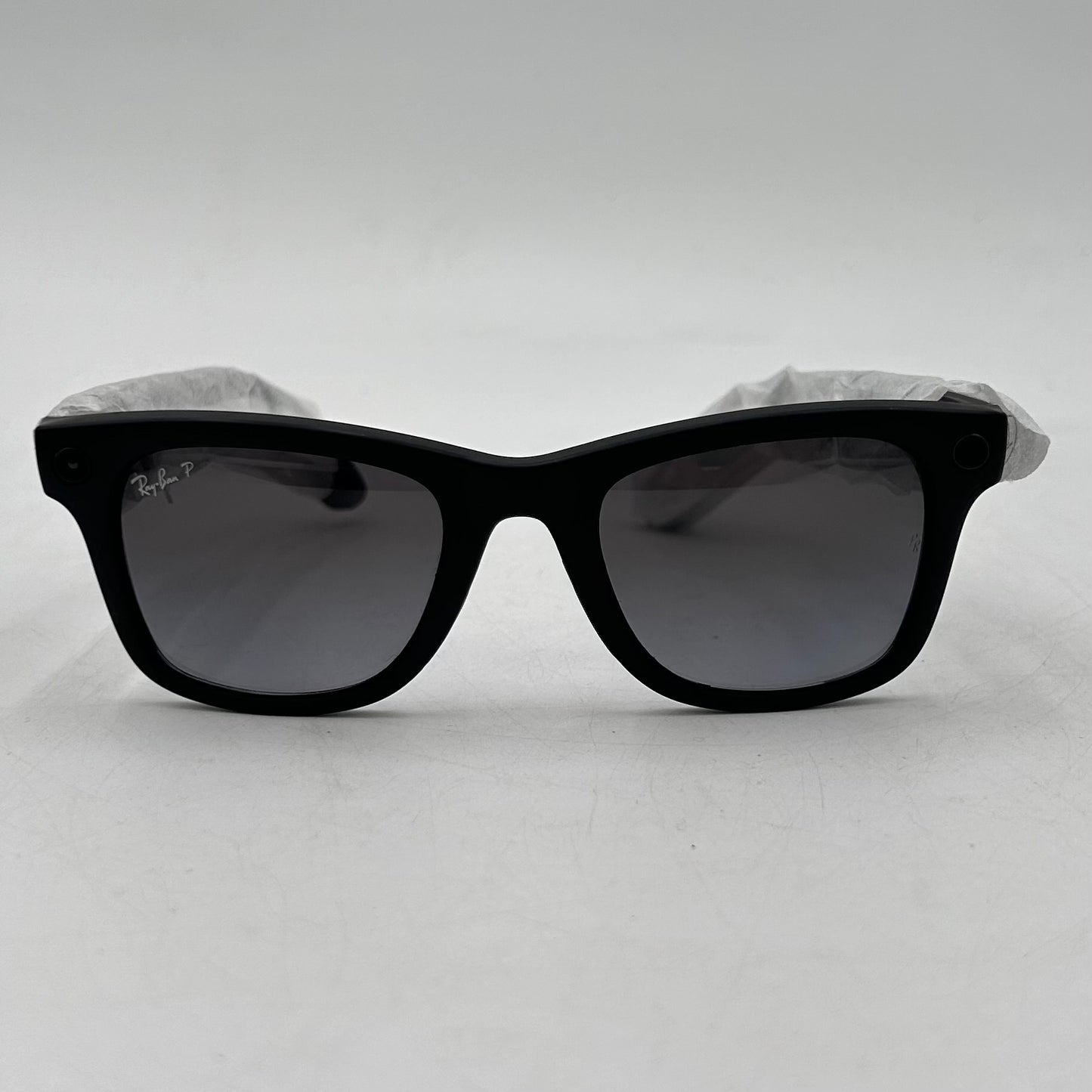 Ray-Ban Meta Wayfarer Gen 1 Matte Black Polarized RW4008 601ST3 AI Smart Glasses