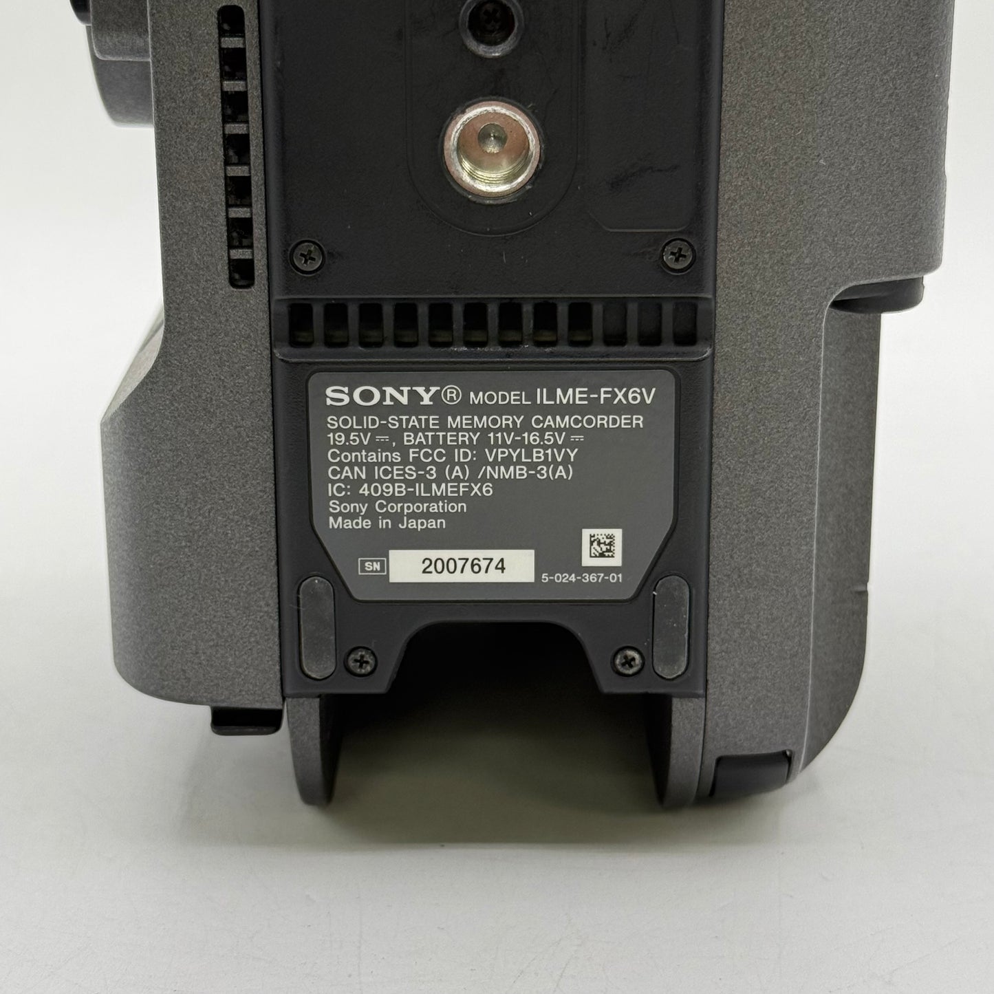 Sony Cinema Line FX6 10.2MP Full-Frame Digital Cinema Camera ILME-FX6V