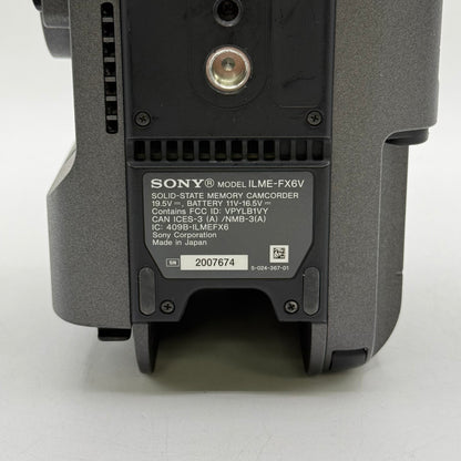 Sony Cinema Line FX6 10.2MP Full-Frame Digital Cinema Camera ILME-FX6V