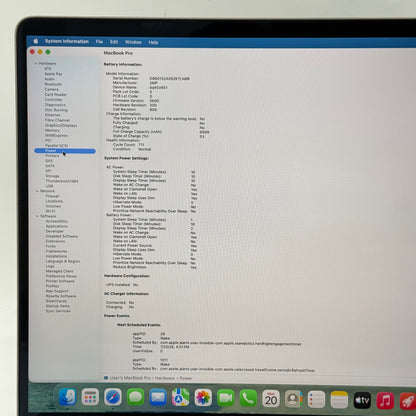 2019 Apple MacBook Pro 16" i9 2.3GHz 16GB RAM 1TB SSD Space Gray A2141