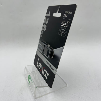 New Lexar S80 128GB Jump Drive LJDS080128G-BNBNU USB 32