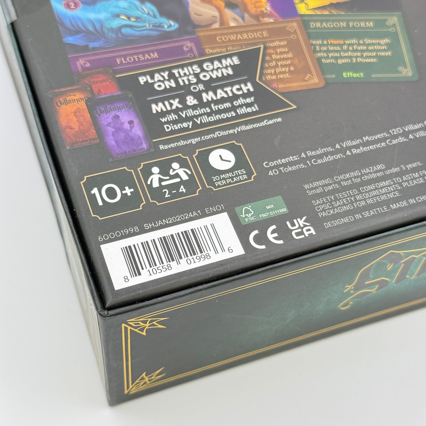 New Disney Villainous Introduction to Evil Trading Card Game