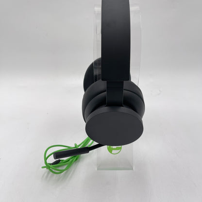 Microsoft Xbox Stereo Gaming Over-the-Ear Wired Headset Black