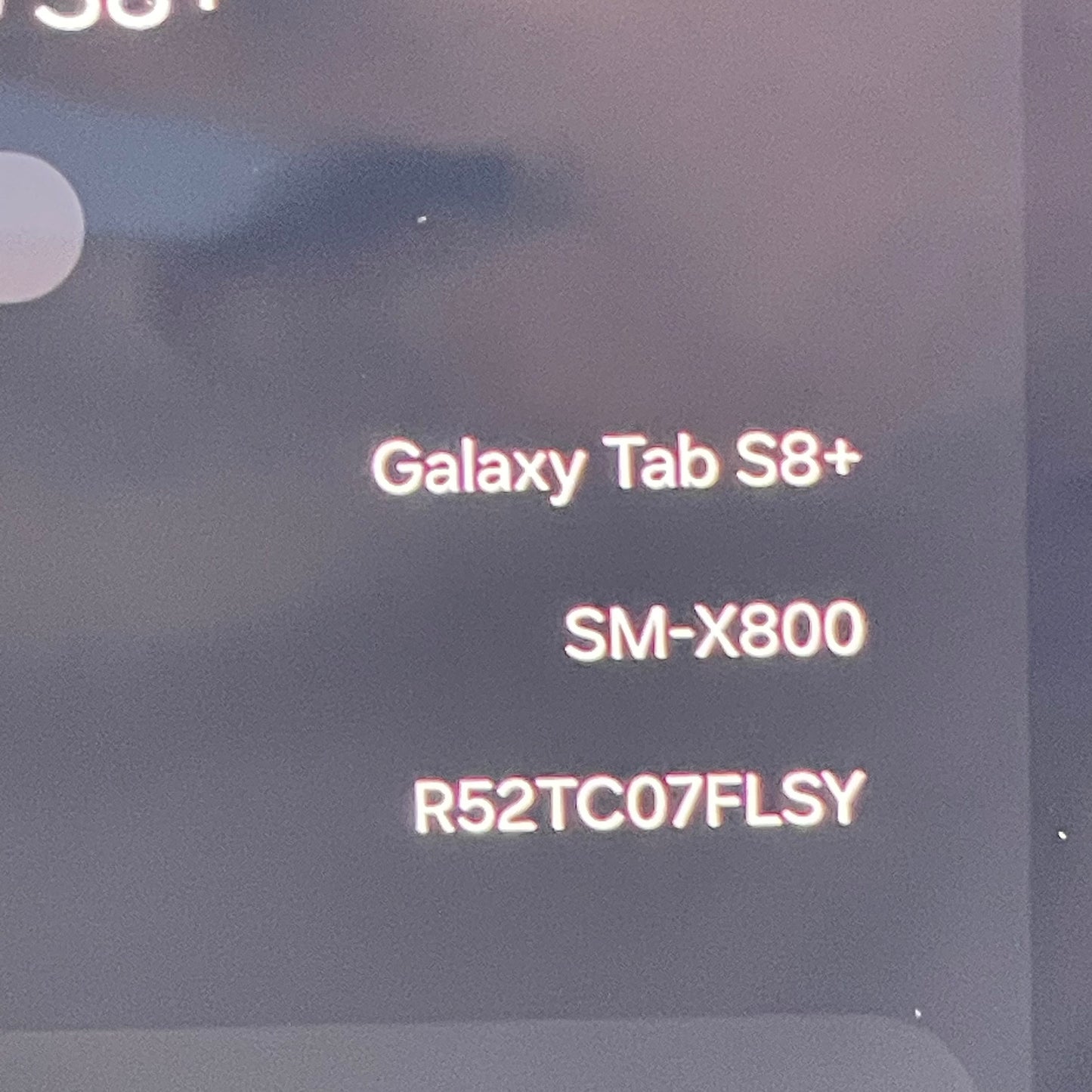 WiFi Only Samsung Galaxy Tab S8 Plus 12.4" 512GB Graphite SM-X800