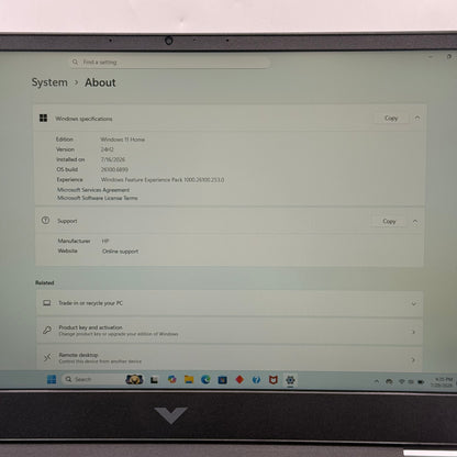 HP Victus 15-FB2063DX 15.6" Ryzen 5 7535HS 3.3GHz 8GB RAM 512GB SSD