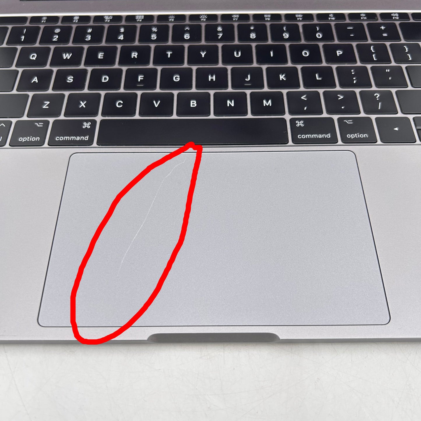 Broken 2017 Apple MacBook Pro 13.3" i5 2.3GHz 8GB RAM 128GB SSD Space Gray A1708 Read