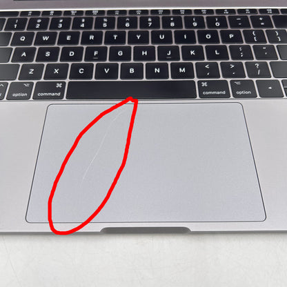 Broken 2017 Apple MacBook Pro 13.3" i5 2.3GHz 8GB RAM 128GB SSD Space Gray A1708 Read