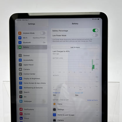 WiFi Only Apple iPad 10th Gen 64GB Silver MPQ03LL/A