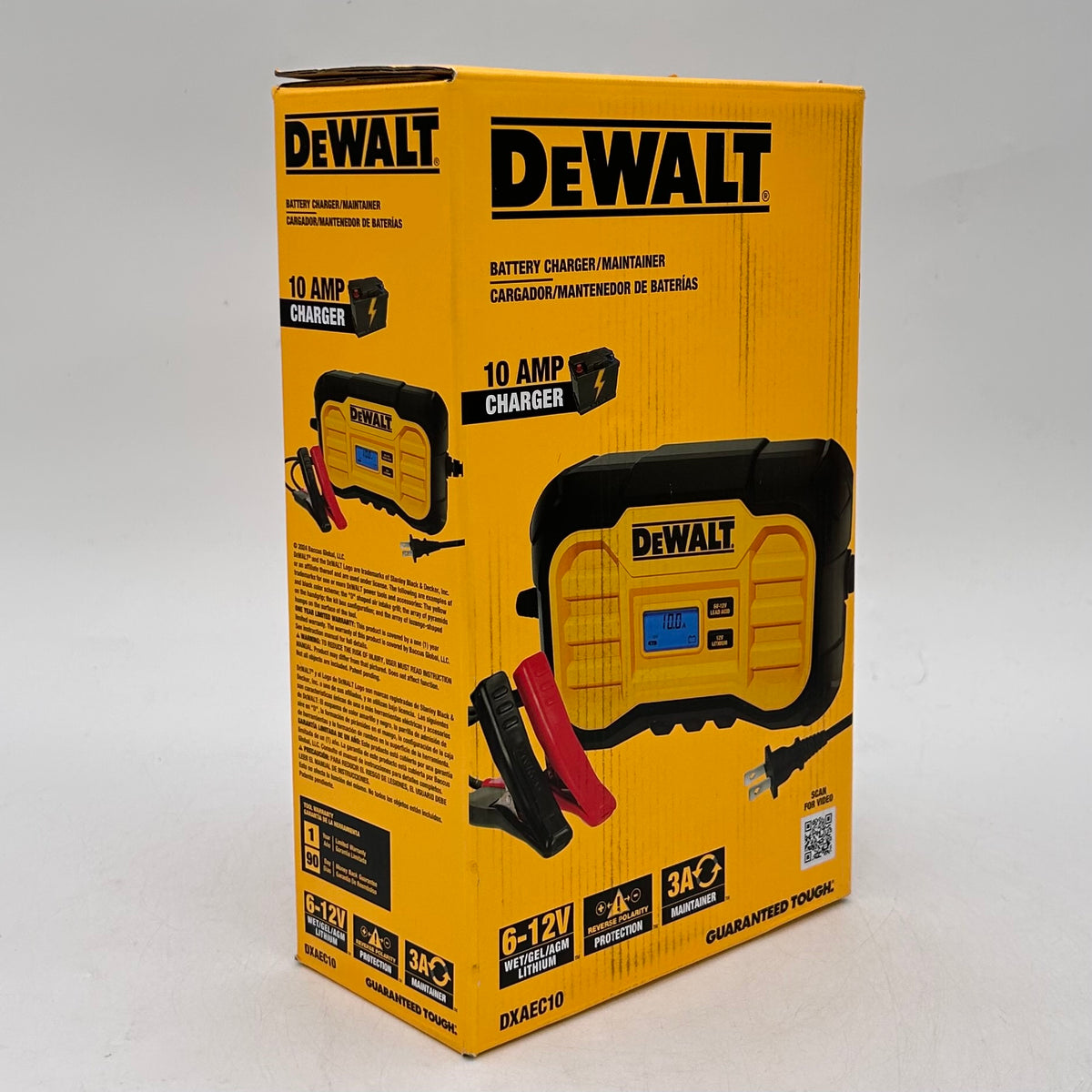 New DeWalt DXAEC10 12V Battery Charger/Maintainer