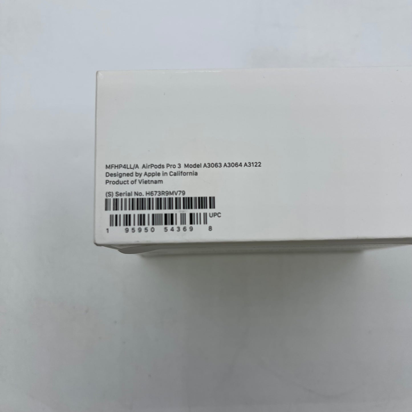 New Apple AirPods Pro 3rd Gen with MagSafe Charging Case A3064 A3063 A3122 