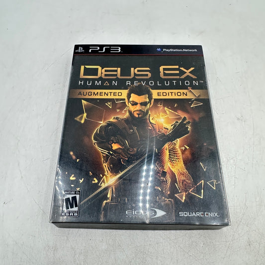 Deus Ex: Human Revolution [Augmented Edition] (Sony PlayStation 3 PS3, 2011)