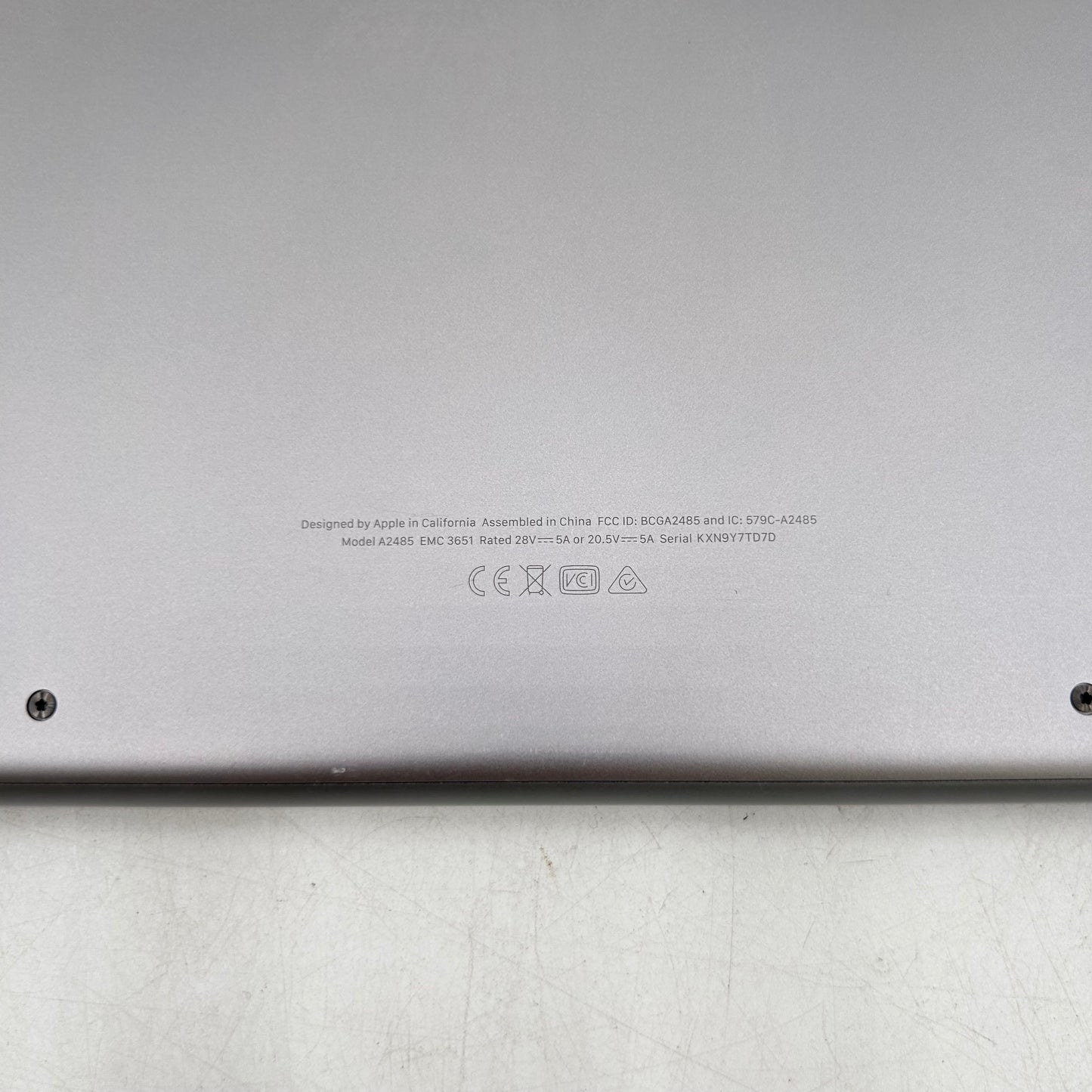 2021 Apple MacBook Pro 16" M1 Pro 16C GPU 3.2GHz 16GB RAM 512GB SSD A2485