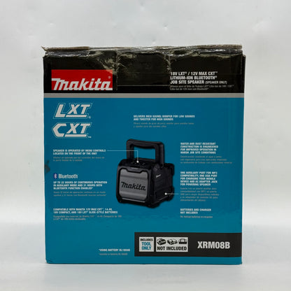 New Makita XRM08B 18V LXT/ 12V Max CXT Lithium-Ion Bluetooth Job Site Speaker