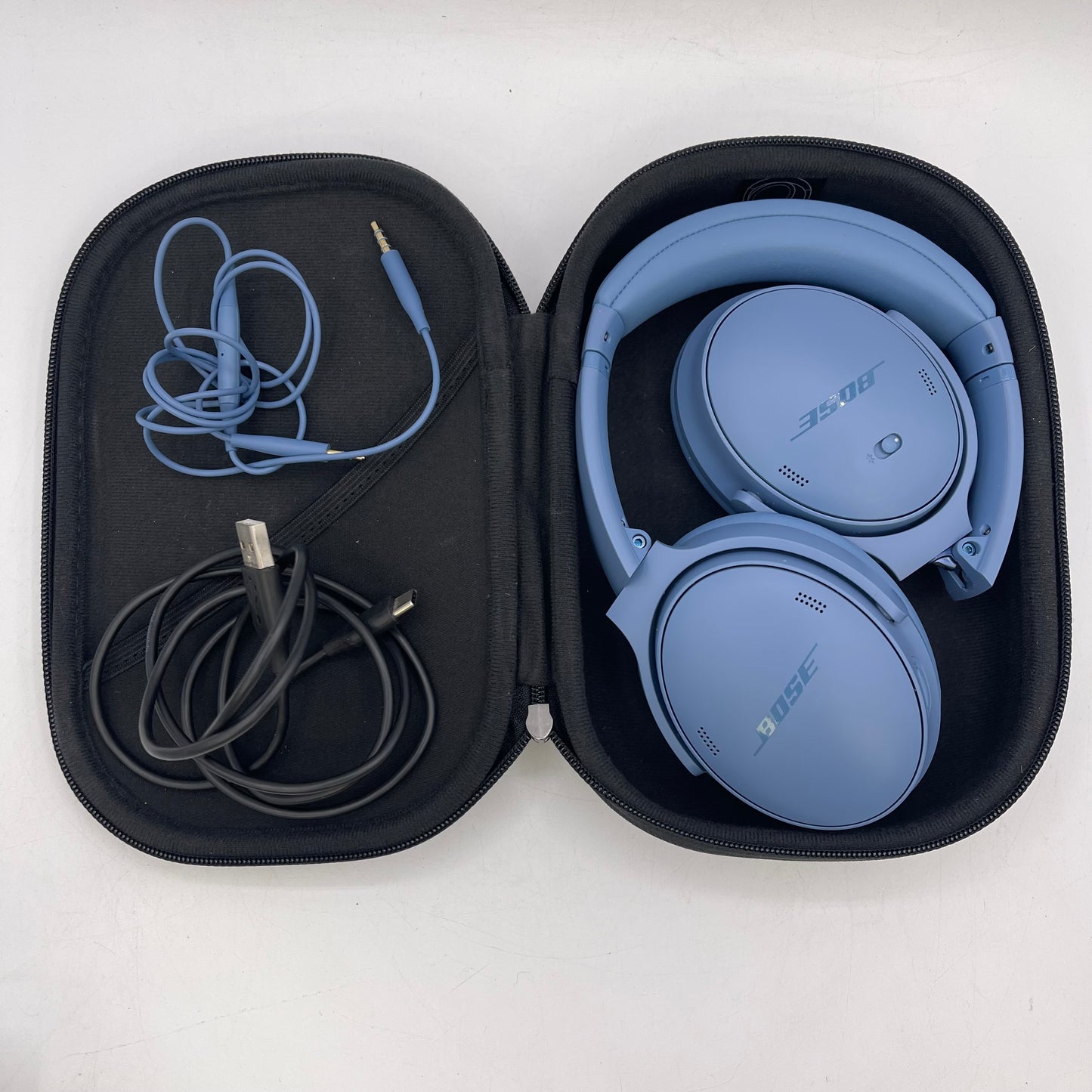 Bose QuietComfort Over-Ear Noise Cancelling Bluetooth Headphones Blue Dusk 