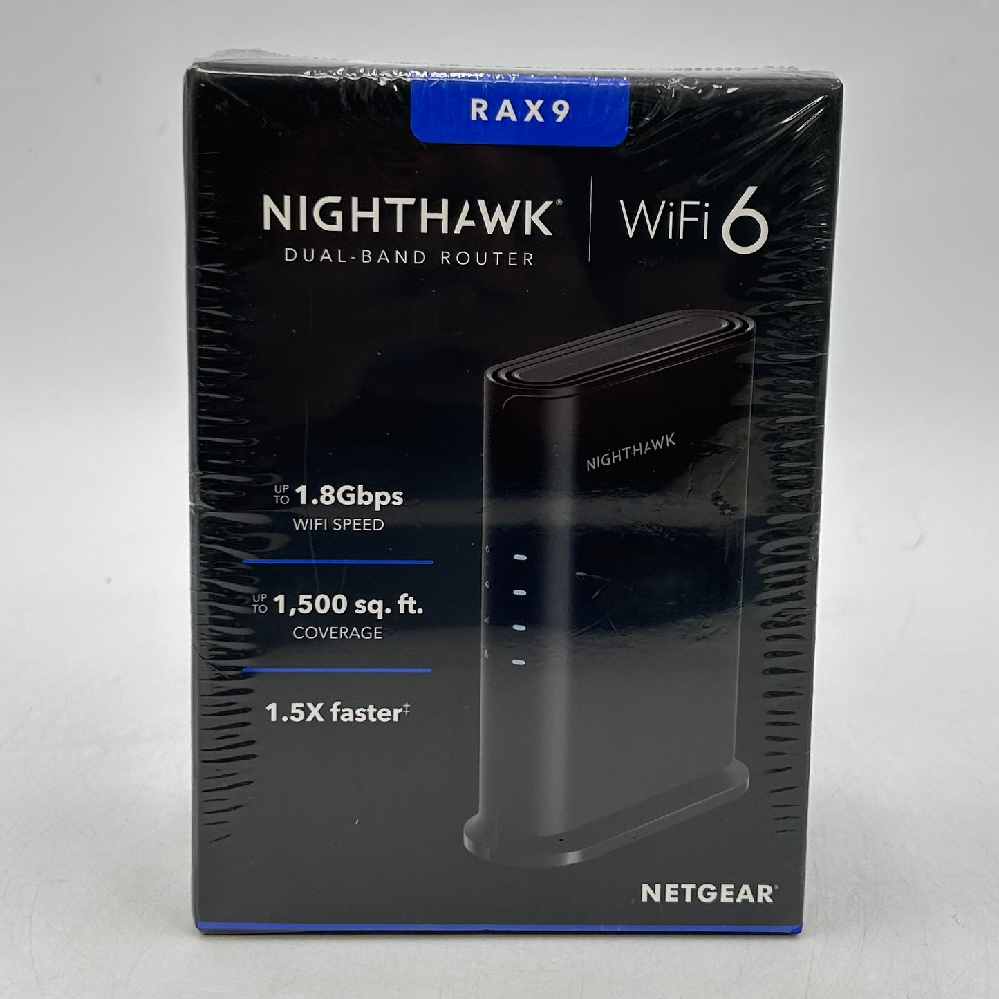 New NETGEAR Nighthawk AX1800 WiFi 6 RAX9-100PS Dual-Band Wireless Router