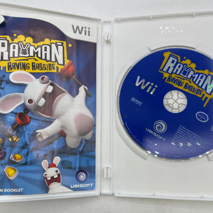 Lot of 2 Nintendo Wii Games Rayman Raving Rabbids 1&2