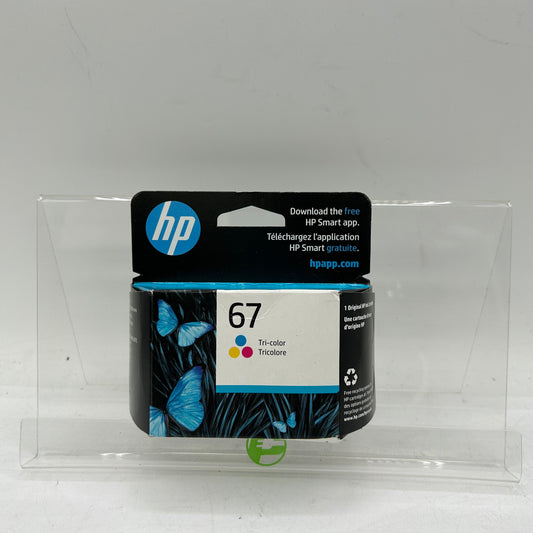 New HP 67 3YM55AN Tri-color Ink Cartridge